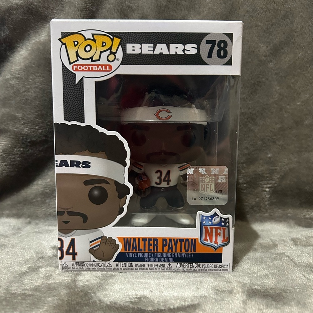Funko Pop! NFL Bears Walter Payton Figure